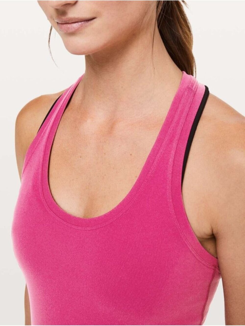 Lululemon Cool Racerback Raspberry - Picture 5 of 8
